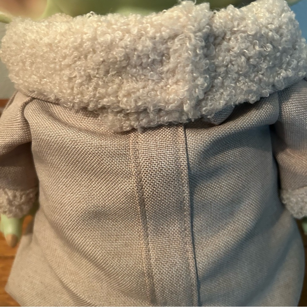 Disney Star Wars The Mandalorian Baby Yoda Grogu Plush Doll The Child 11” Rubber - Picture 8 of 12
